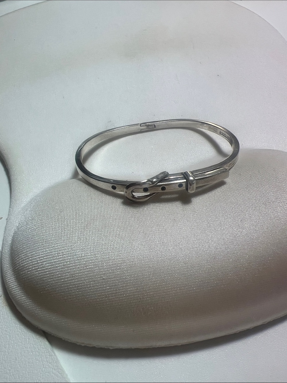 Silver Buckle Bracelet